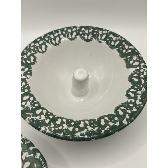 THE ORIGINAL APPLE BAKER BAKING DISH 6-3/8" DIA. MADE IN PARIS MAINE SET OF 2 - Picture 6 of 11